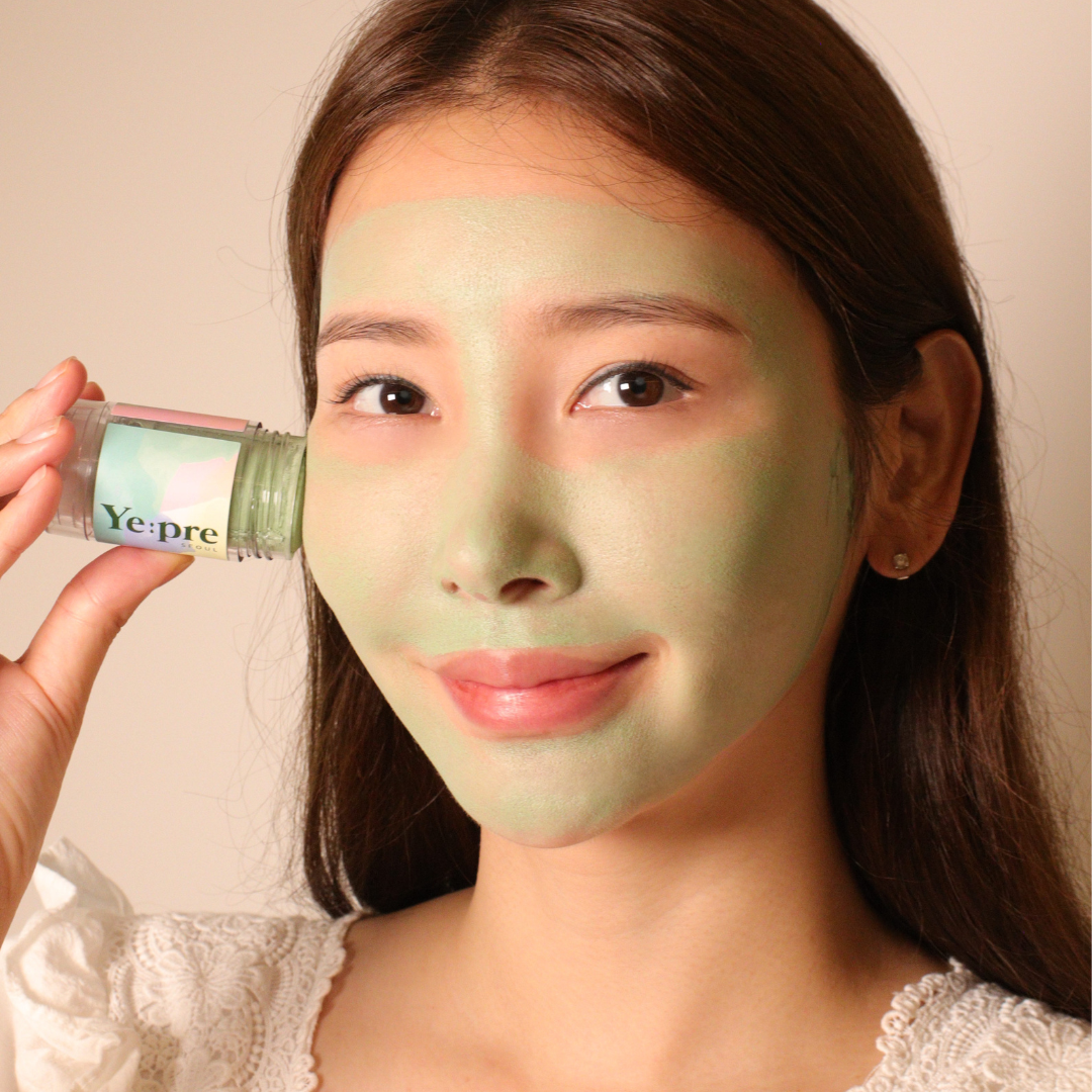Máscara Facial Stick Chá Verde Ye:pre