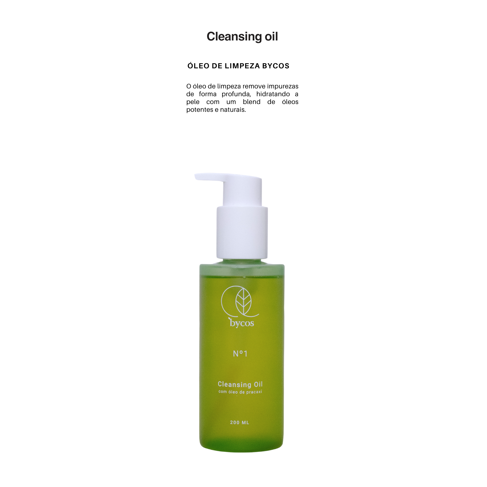 Cleansing Oil