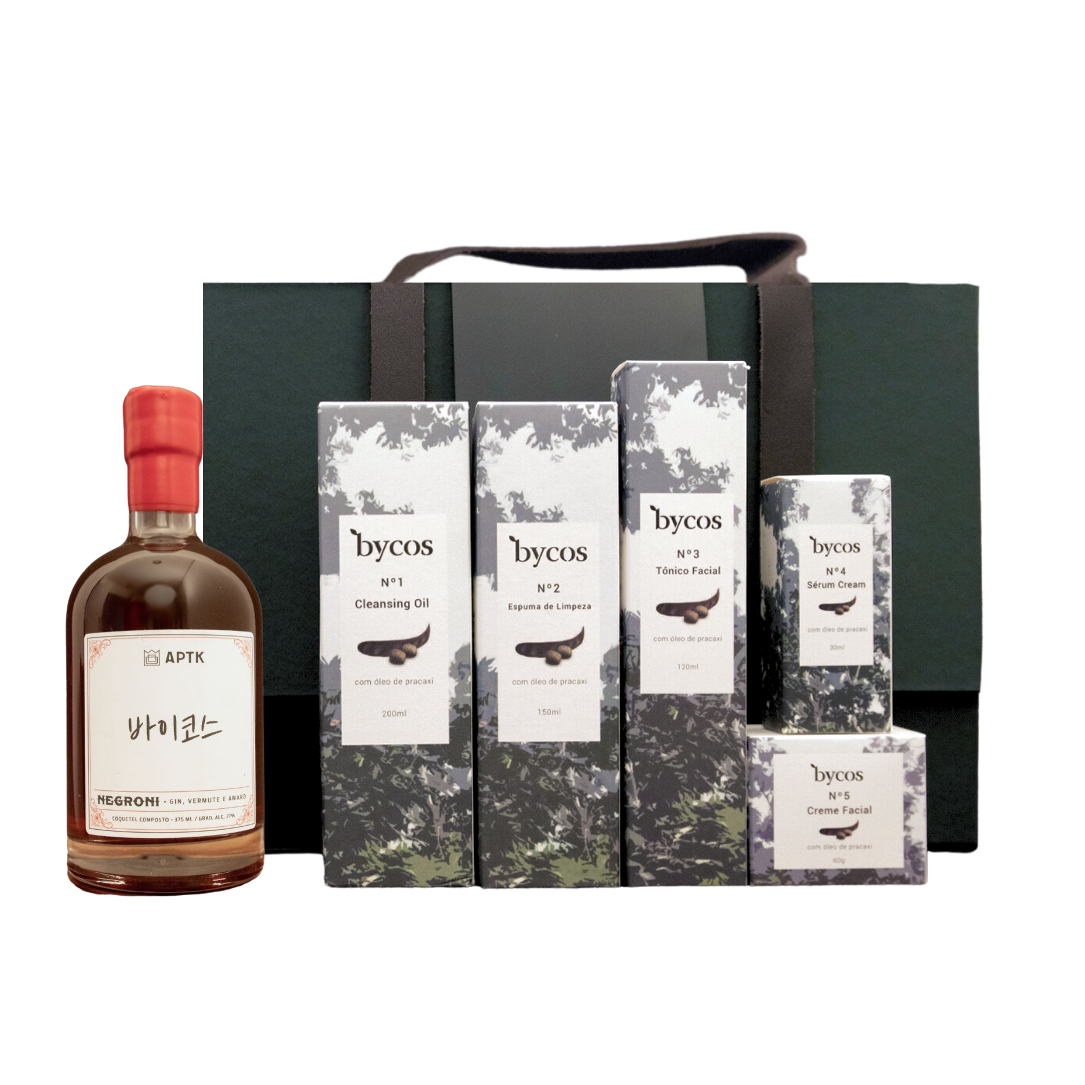 Kit completo Bycos + Negroni Clássico 375 ml